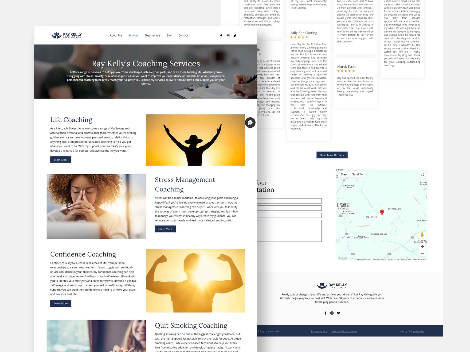Ray-Life-Coach-Website-Service-Page